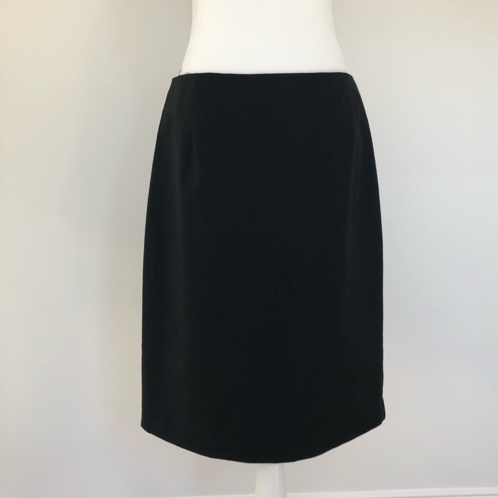 DRESSBARN black dress skirt Size 10